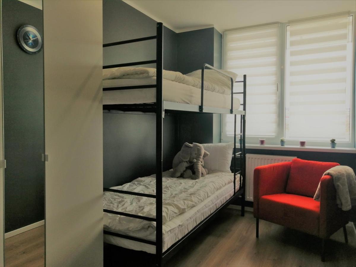 Appartement Nadmorski Apartament Gdansk Przy Plazy Extérieur photo