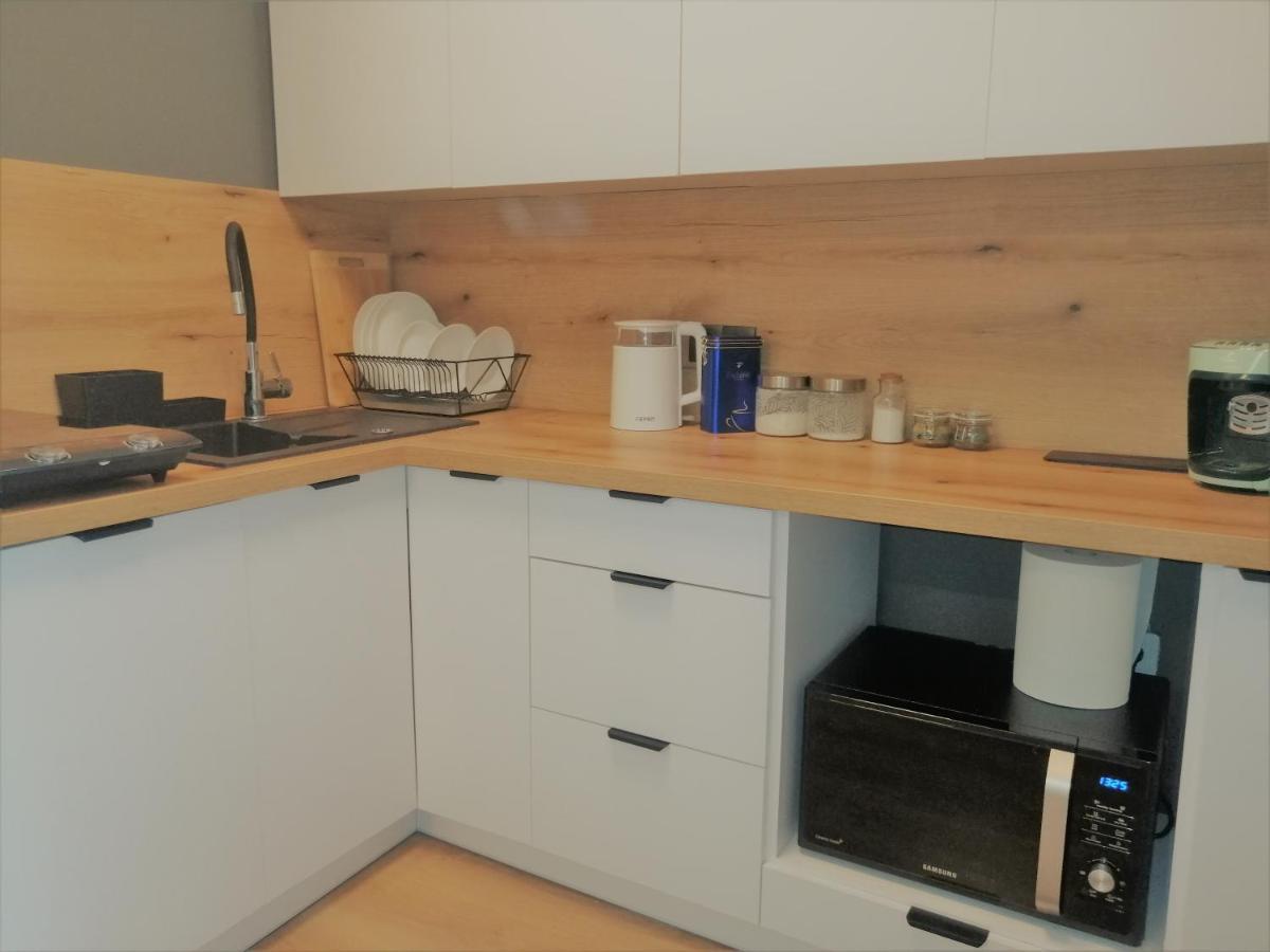 Appartement Nadmorski Apartament Gdansk Przy Plazy Extérieur photo